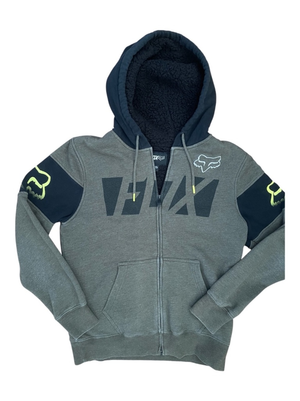 Fox Racing Libra Sasquatch Sherpa Lined Full Zip Hoodie